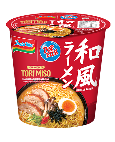 pop mie indomie x pop mie tori miso ramen